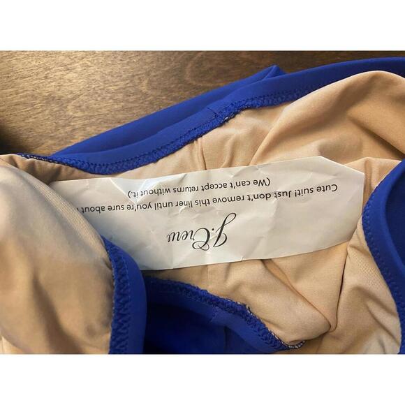 J. Crew NWT One-Piece Swimsuit with Tie Shoulder Straps - Picture 7 of 10